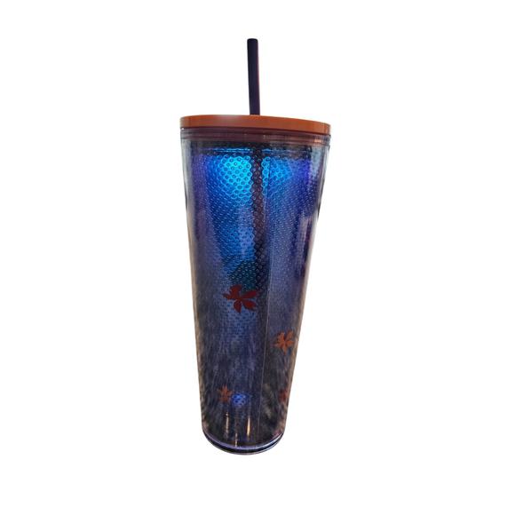 Starbucks Summer 2020 Iridescent Blue Mermaid Island Cold Cup Tumbler 24 Oz - Picture 2 of 5